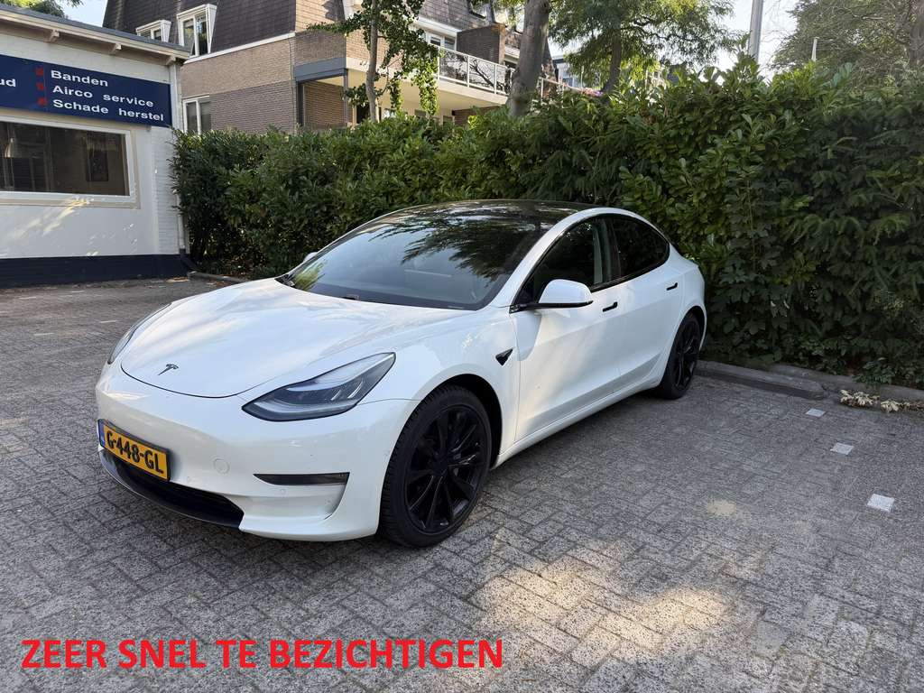 Tesla Model 3 Long Range AWD 75 kWh Panoramak dak/ stoelverwarrm