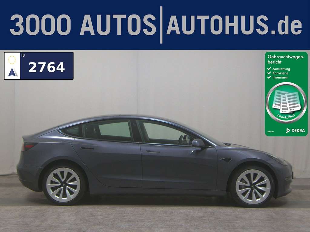 Tesla Model 3 Long Range AWD Navi LED Leder Kamera AHK