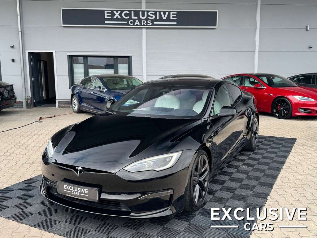 Tesla Model S MODEL S PLAID | MATRIX LED | WHITE SEAT | 21inch