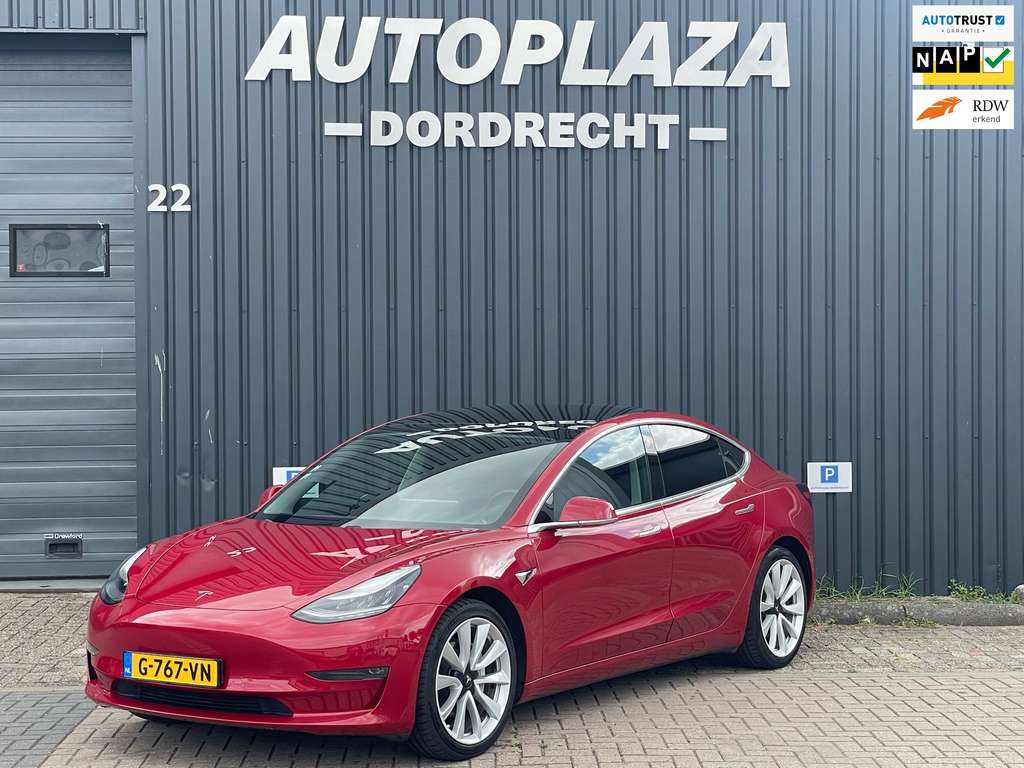 Tesla Model 3 Long Range AWD 75 kWh|SOH87%|Pano|Cam|Stoelverw|