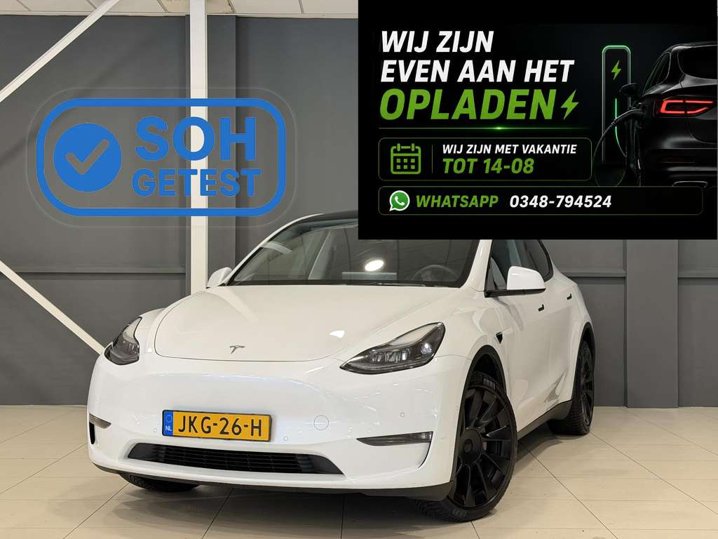 Tesla Model Y Long Range AWD 75 kWh | SOH 92,4% | Hoge instap |